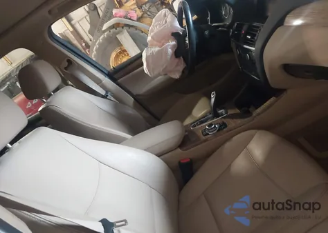 2014 BMW X3 xDrive28I из США, поврежденный, VIN 5UXWX9C55E0D11787